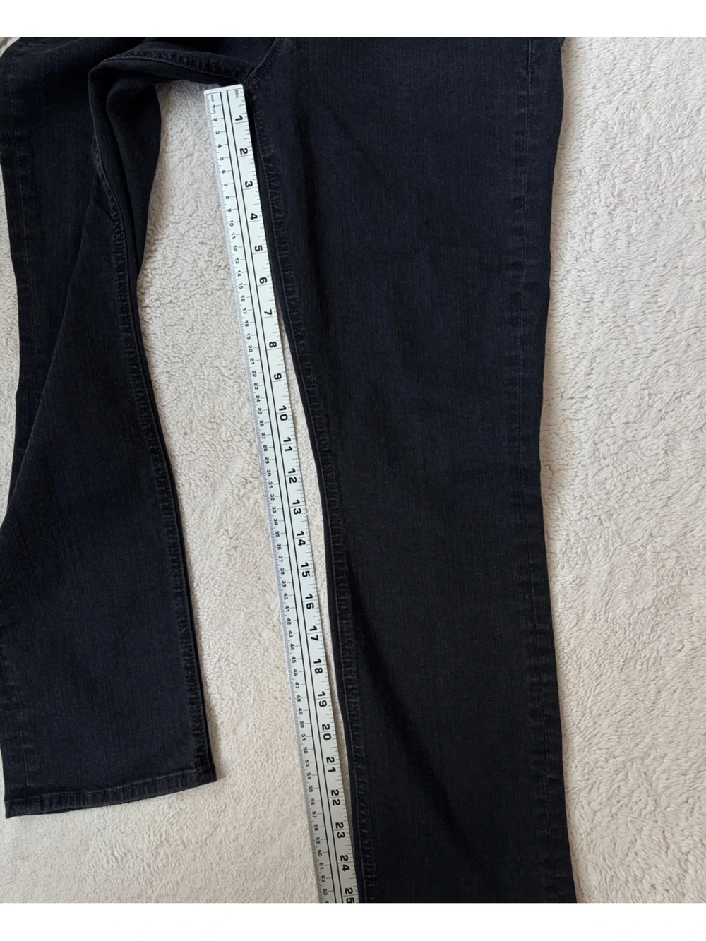 Mother The Mid Rise Dazzler Ankle Black Straight-Leg Jeans Women Size 30